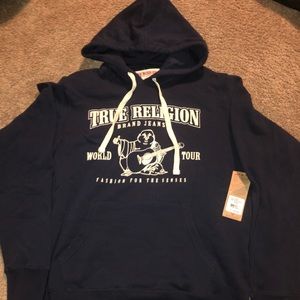 True Religion Buddha Logo Pullover Hoodie